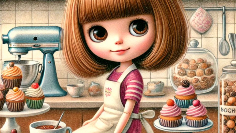 blythe, blythe doll, blythe cafe, pullips, cafe, novela interactiva